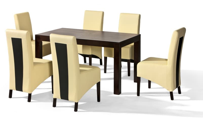 שולחן אוכל באיכות גבוהה ביותר מיובא מאירופה עם חשיבה על כל פרט ופרט השולחן נפתח כך ש 2 הרגליים מתרחקות מה שיוצר חלל גדול ונוח מאוד לפיזור הכיסאות ללא הפרעה ליושבים