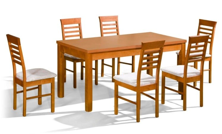 שולחן אוכל בקווים נקיים מיובא מאירופה באיכות גבוהה ביותר. השולחן מגיע במבחר ענק של צבעים וגוונים. השולחן במידה בינונית ונפתח למידה של שולחן גדול.