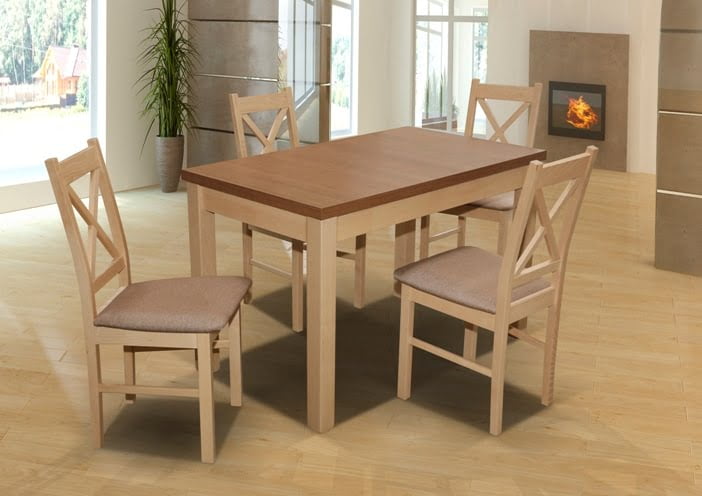 שולחן אוכל במראה מודרני בקווים ישרים באיכות גבוהה מאוד יבוא מאירופה. השולחן עשוי עץ אלמון מצופה פורניר.
השולחן במידה בינונית ונוחה ונפתח לעוד הגדלה.