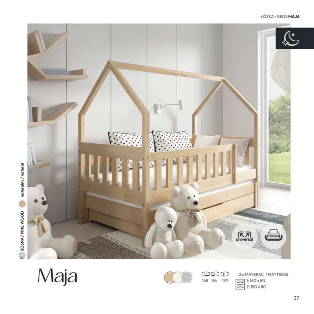 המיטה תוצרת אירופה ועשויה מעץ מלא באיכות גבוהה ביותר.המיטה מגיעה בצבעים- טבעי / לבןמוצר
מחירמיטה + מיטת חבר
3,600 ש