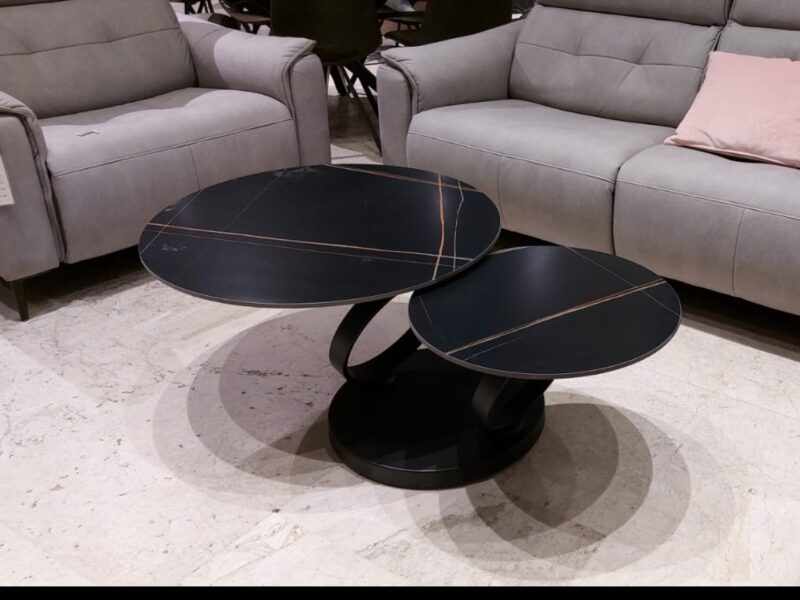 שולחנות סלון ומזנונים זכוכית